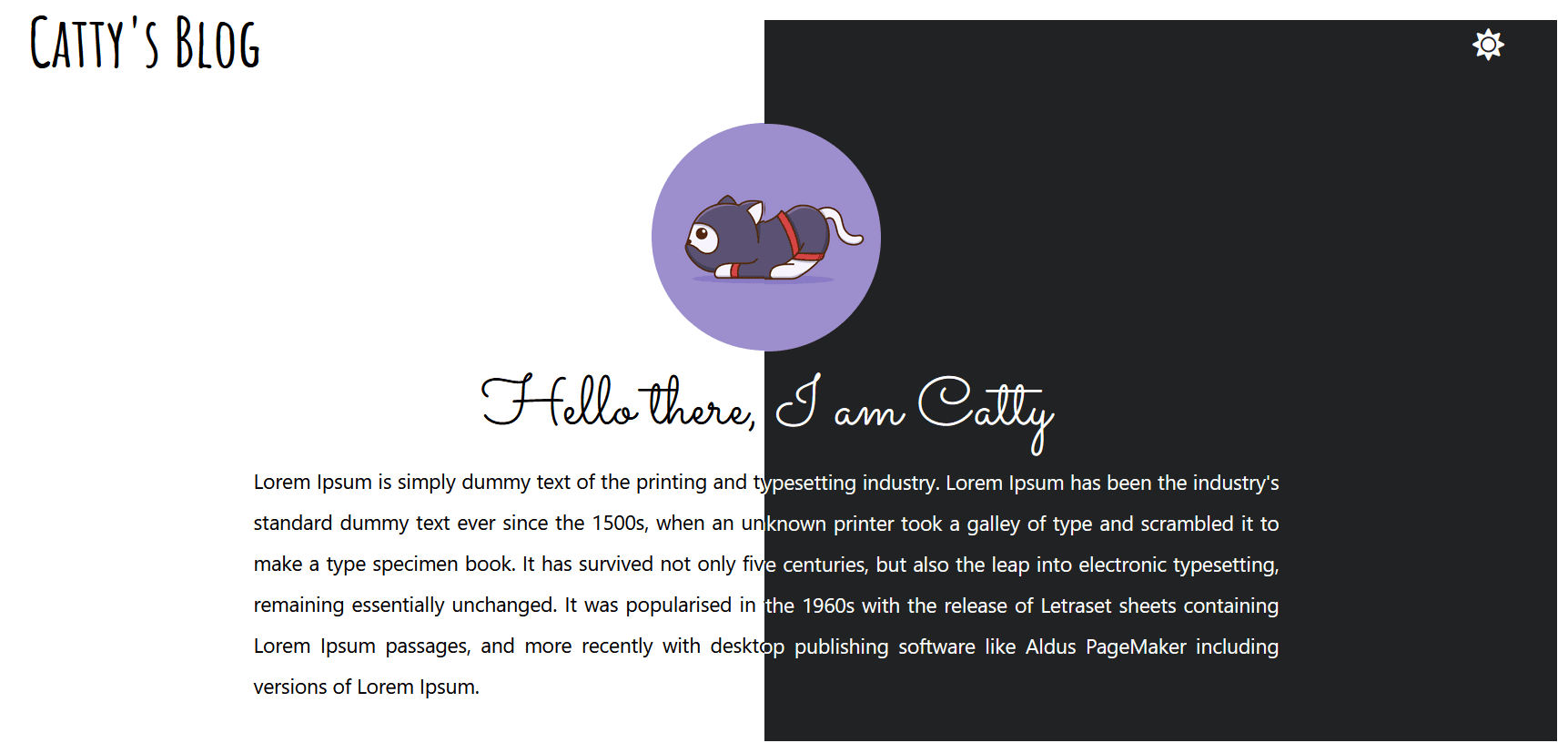 How to toggle Dark/Light Mode using JavaScript